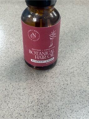 Botanical Hair Oil — Rosemary Ginger (Burgundy)
